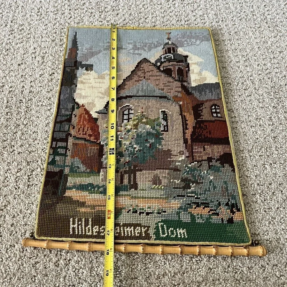 Hildesheimer Dom Cathedral Germany St Mary's Needlepoint Rosebush Hildesheim